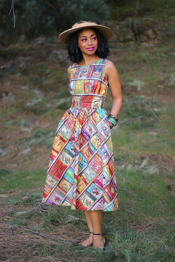 Retrolicious Fairytales Midi Dress (Sizes S & 3X available) Betty Blossom Retrolicious Fairytales Midi Dress (Sizes S & 3X available) Betty Blossom