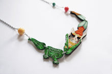 Load image into Gallery viewer, LaliBlue Crocodile Tamer Necklace
