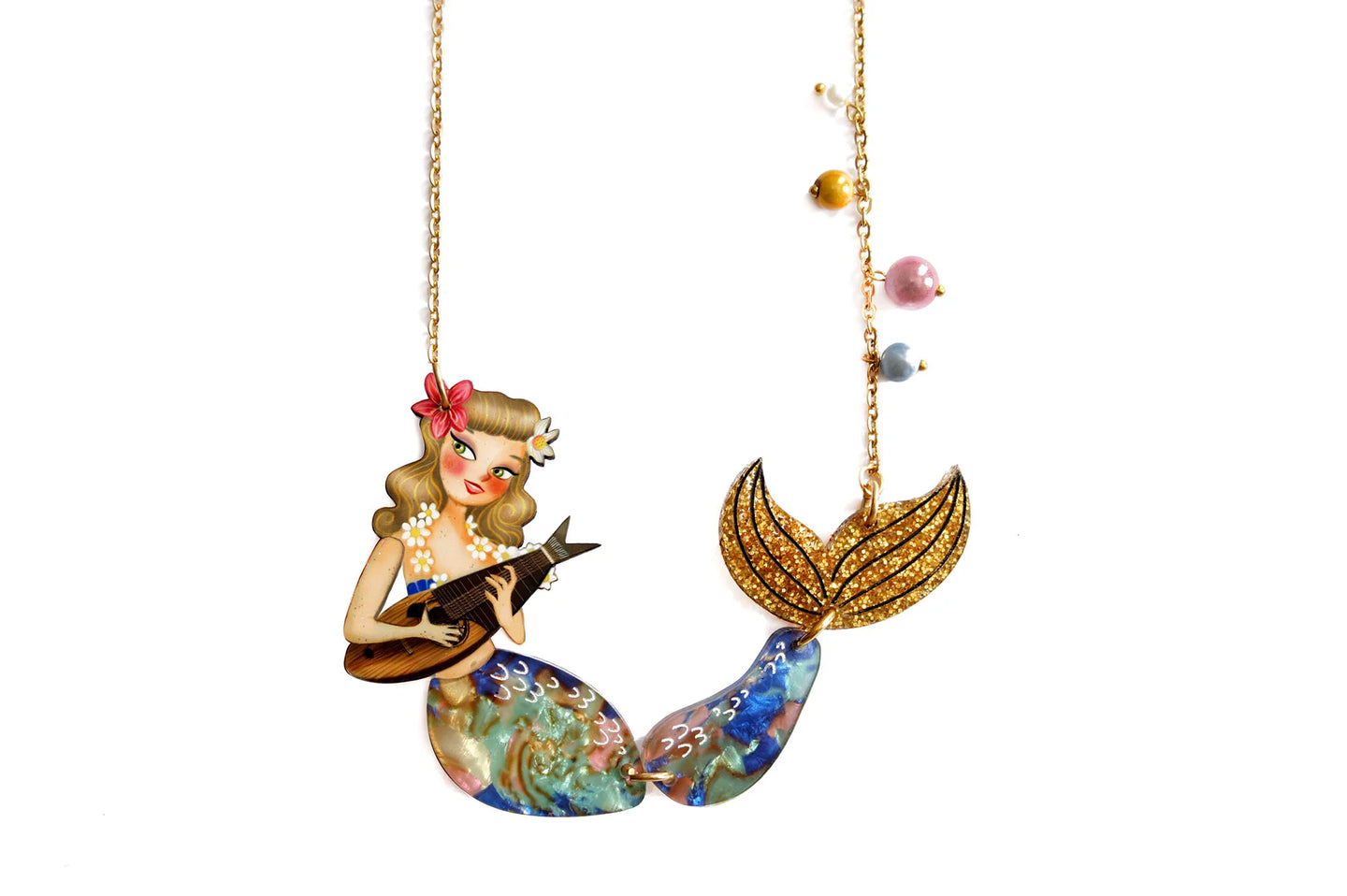 LaliBlue Mermaid Necklace