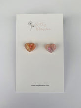 Load image into Gallery viewer, Betty Blossom Sweetheart Stud Earrings (6 Colours Available)
