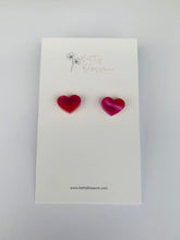 Load image into Gallery viewer, Betty Blossom Sweetheart Stud Earrings (6 Colours Available)
